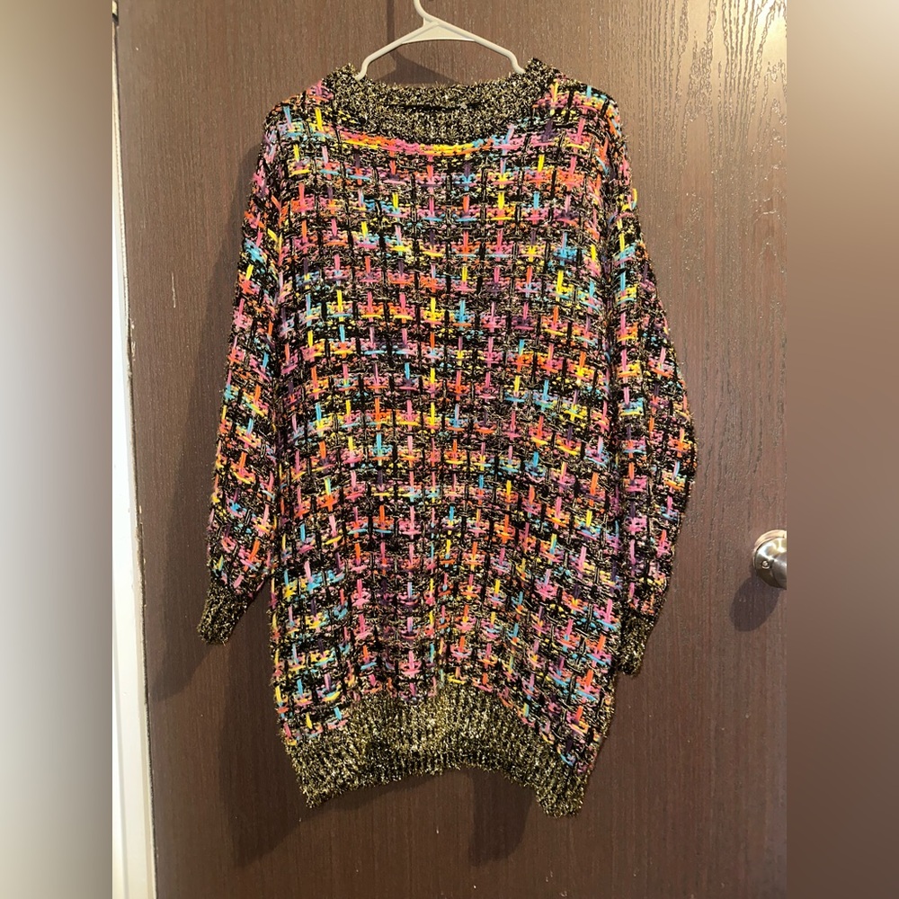 Forever 21 Multicolor Vintage Knit Sweater